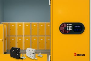 قفل الکترونیکی کمد باشگاه