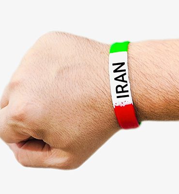 دستبند سیلیکونی پرچم ایران